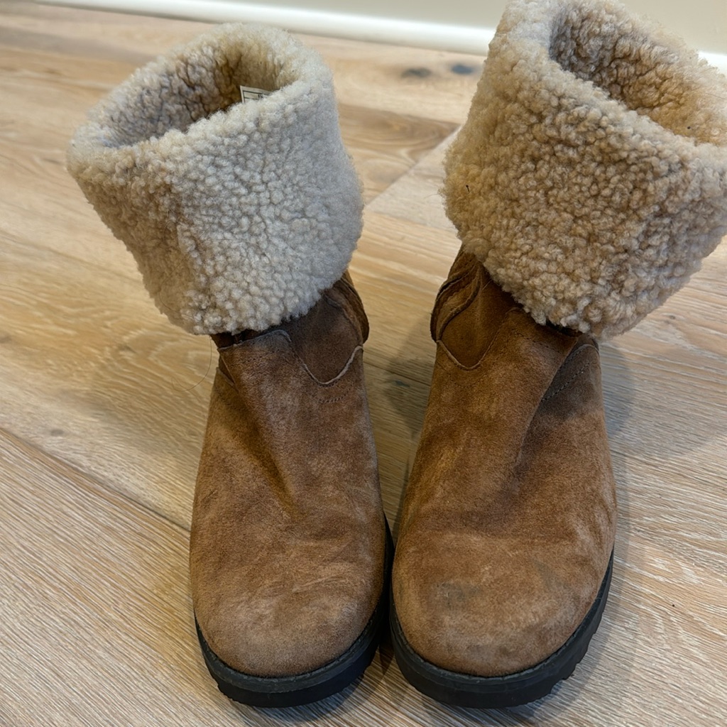 Ugg Shearling Booties